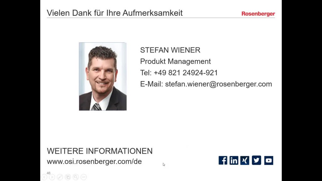 Rosenberger Webinar 19.03.2019 mit LANline