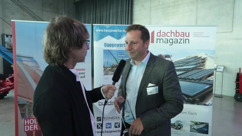 Video-Interview KTEG - Baugewerbe Produkte des Jahres 2024