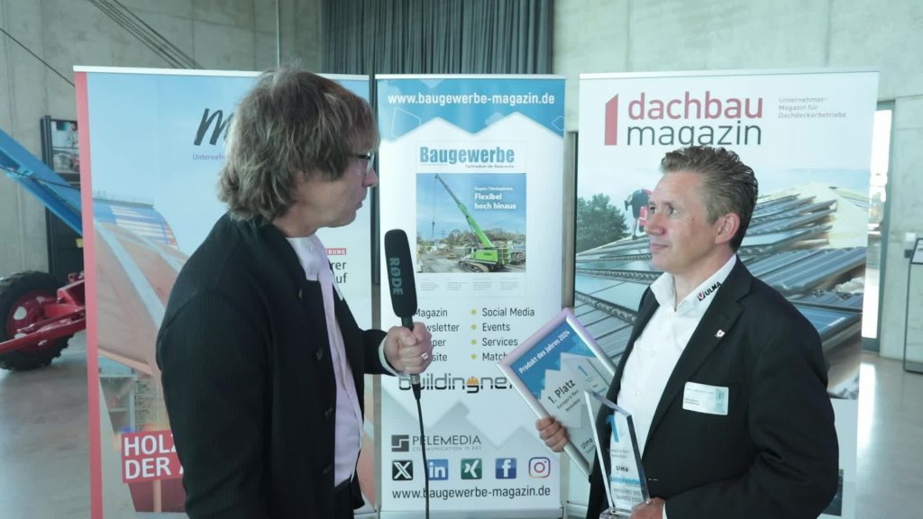 Video-Interview Ulma - Baugewerbe Produkte des Jahres 2024