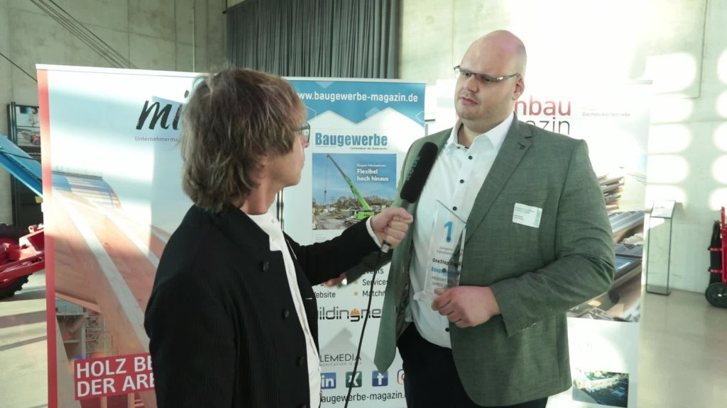 Video-Interview OneStop Pro - Baugewerbe Produkte des Jahres 2024 