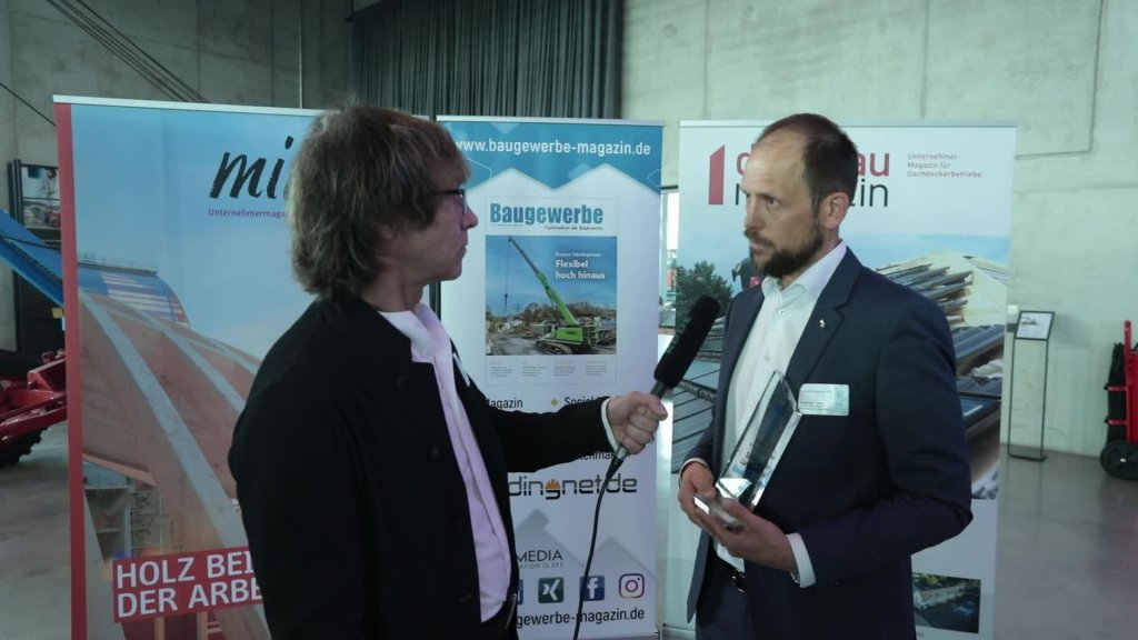 Video-Interview Schmitz Cargobull - Baugewerbe Produkte des Jahres 2024 