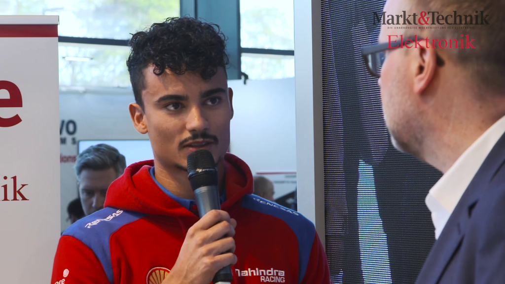 Formel-E-Rennfahrer Pascal Wehrlein auf der VIP-BÜHNE