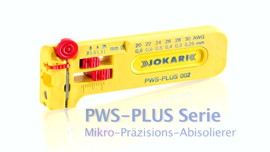 JOKARI: Mikro-Präzisions-Abisolierer PWS-PLUS