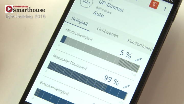 Theben präsentiert appgesteuerten LED-Dimmer zum Nachrüsten