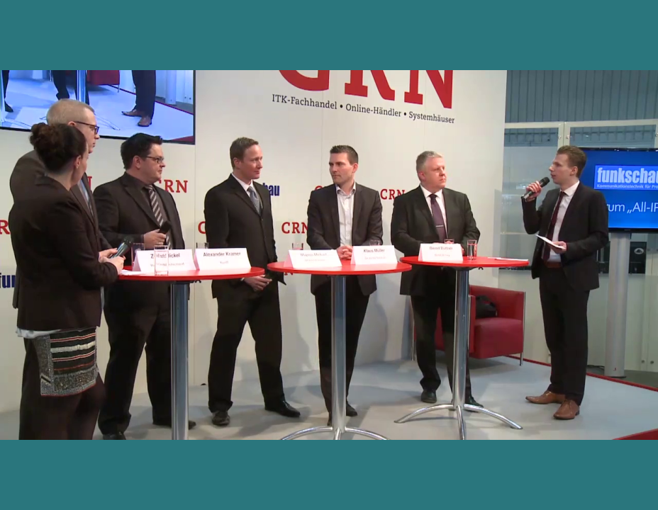 CeBIT 2016 - Podiumsdiskussion "All-IP"