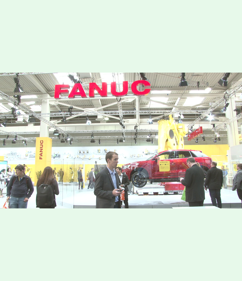 Fanuc: Roboter lernt vom Roboter