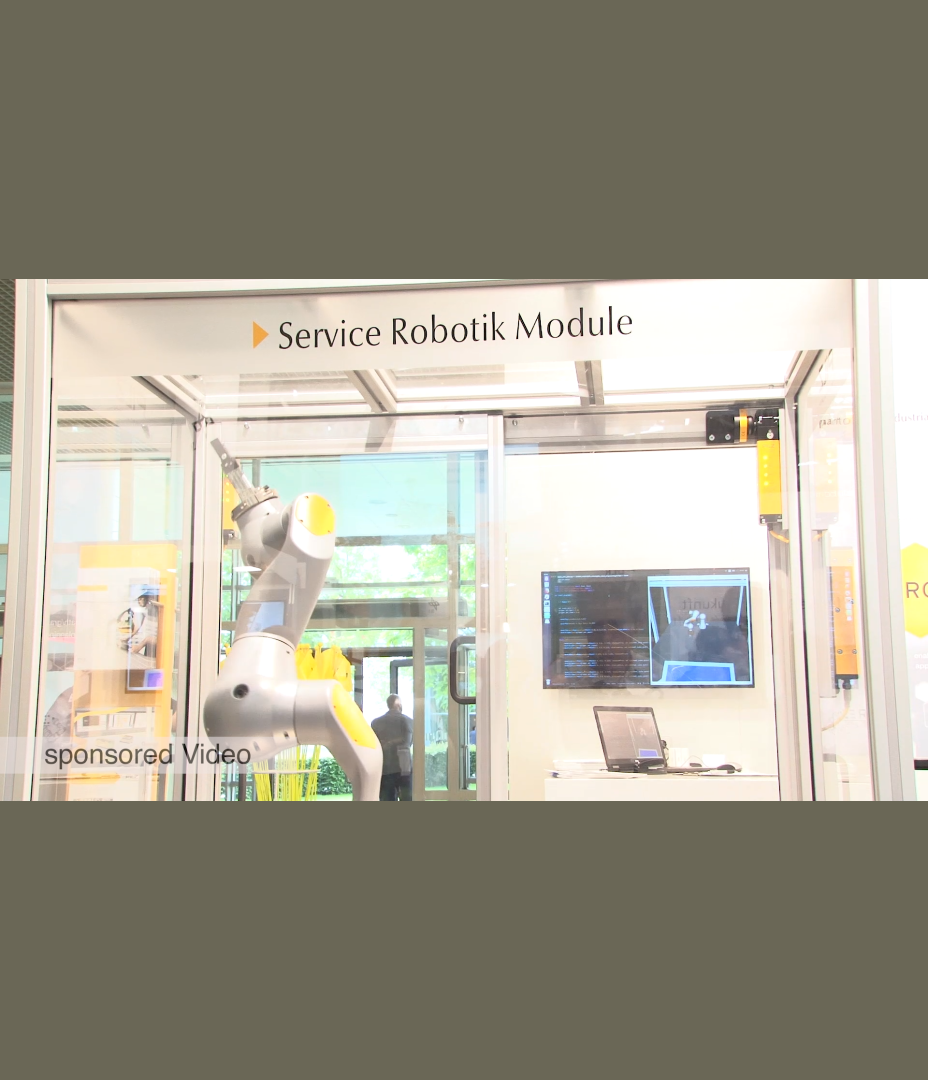 Service-Robotik auf der Automatica 2018
