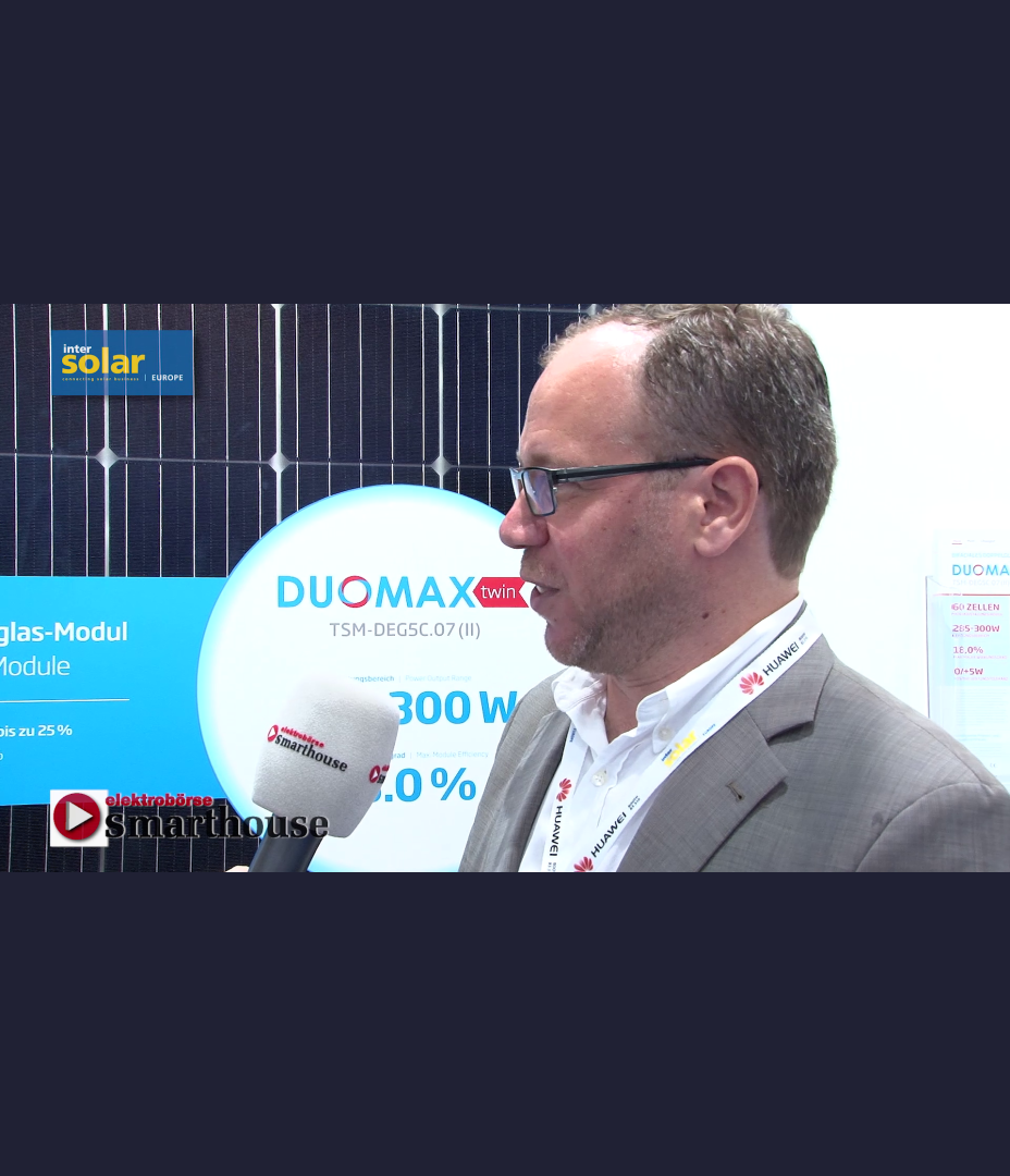 Intersolar 2017: Interview mit Trina Solar - Bifaziale Solarmodule im Trend